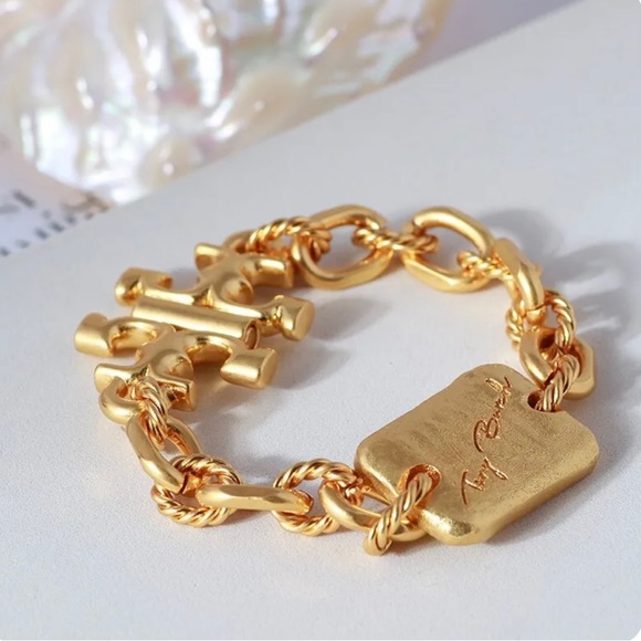 Tory Burch Jewelry Tory Burch Gold Torsade Classic Chunky Chain